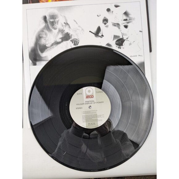 PANTERA Vulgar Display of Power 2LP ATCO VINYL R1 91758 - Picture 12 of 12
